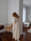 Халат Rosalyn молочний