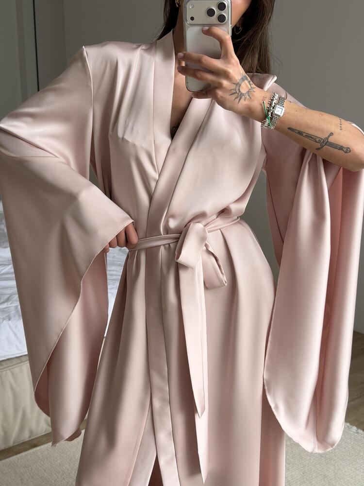 Халат Rosalyn рожевий