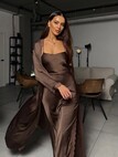 Халат Michelle шоколад