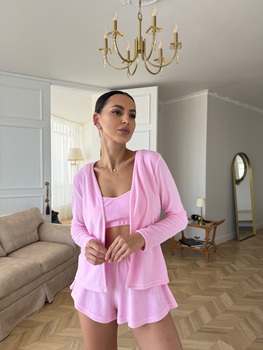 Накидка Melis рожева