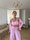 Накидка Melis рожева