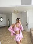Накидка Melis рожева