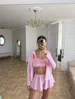 Накидка Melis рожева