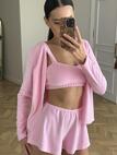 Накидка Melis рожева
